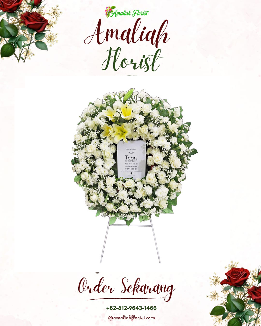 Krans Bunga Duka Cicantayan